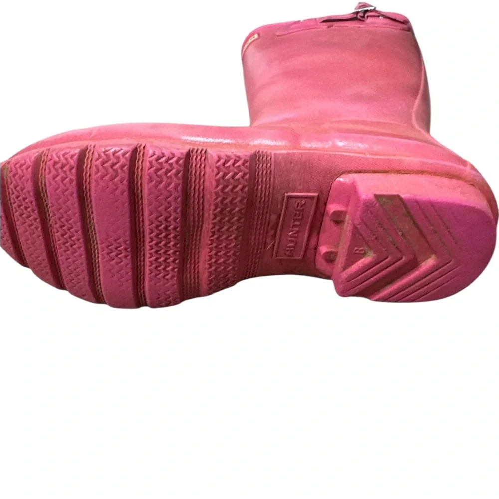 Pink Kids Hunter Tall Rainboots